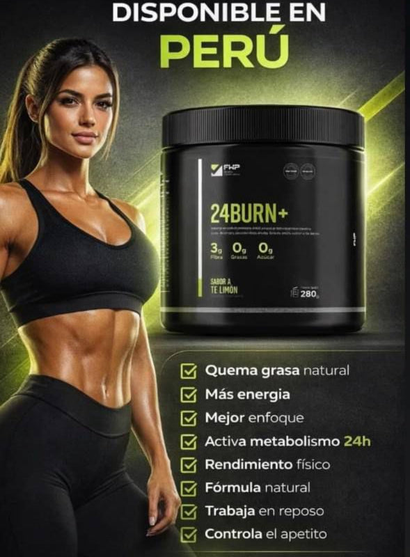 24Burn+ ⚡ Energía y quema grasa 24/7