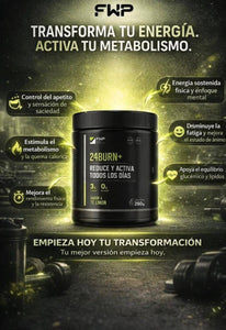 24Burn+ ⚡ Energía y quema grasa 24/7