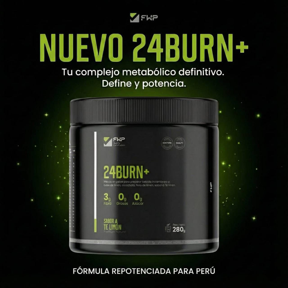 24Burn+ ⚡ Energía y quema grasa 24/7